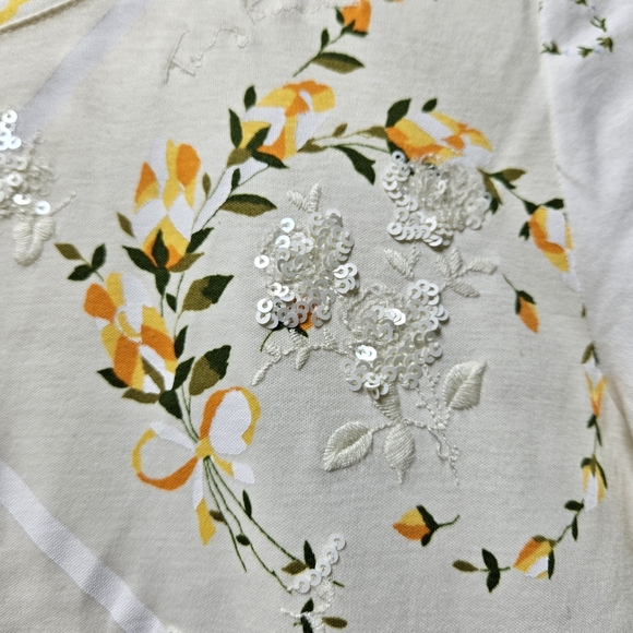 Tory Burch Handkerchief-Print T-Shirt Dress - Picture 2 of 12